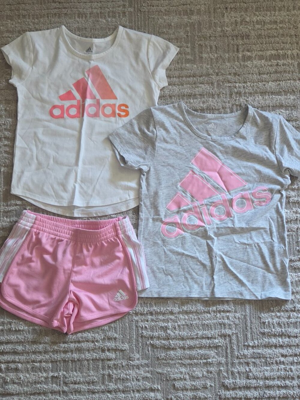 Set of 3 top and shorts